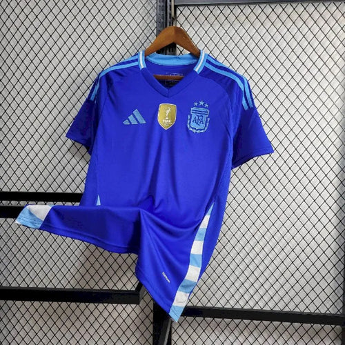 Maillot Argentine extérieur 24/25 blanc avec logo AFA officiel