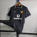 Maillot Manchester United Rétro 2003-2004 rouge et noir vintage Nike