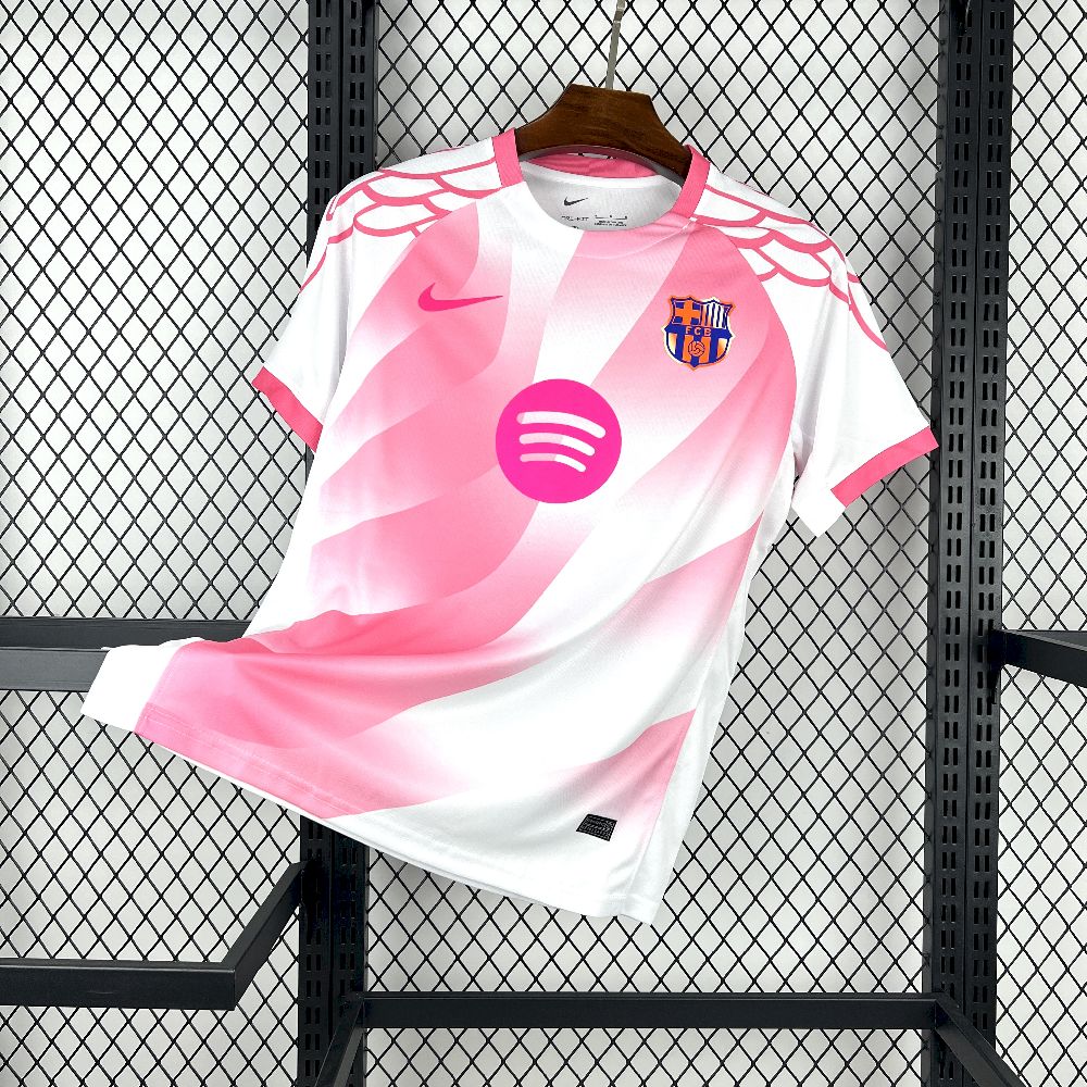 Maillot FC Barcelone rose 25/26 concept exclusif édition spéciale
