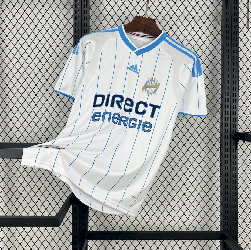 Maillot Olympique de Marseille domicile 2009-2010 blanc classique vintage