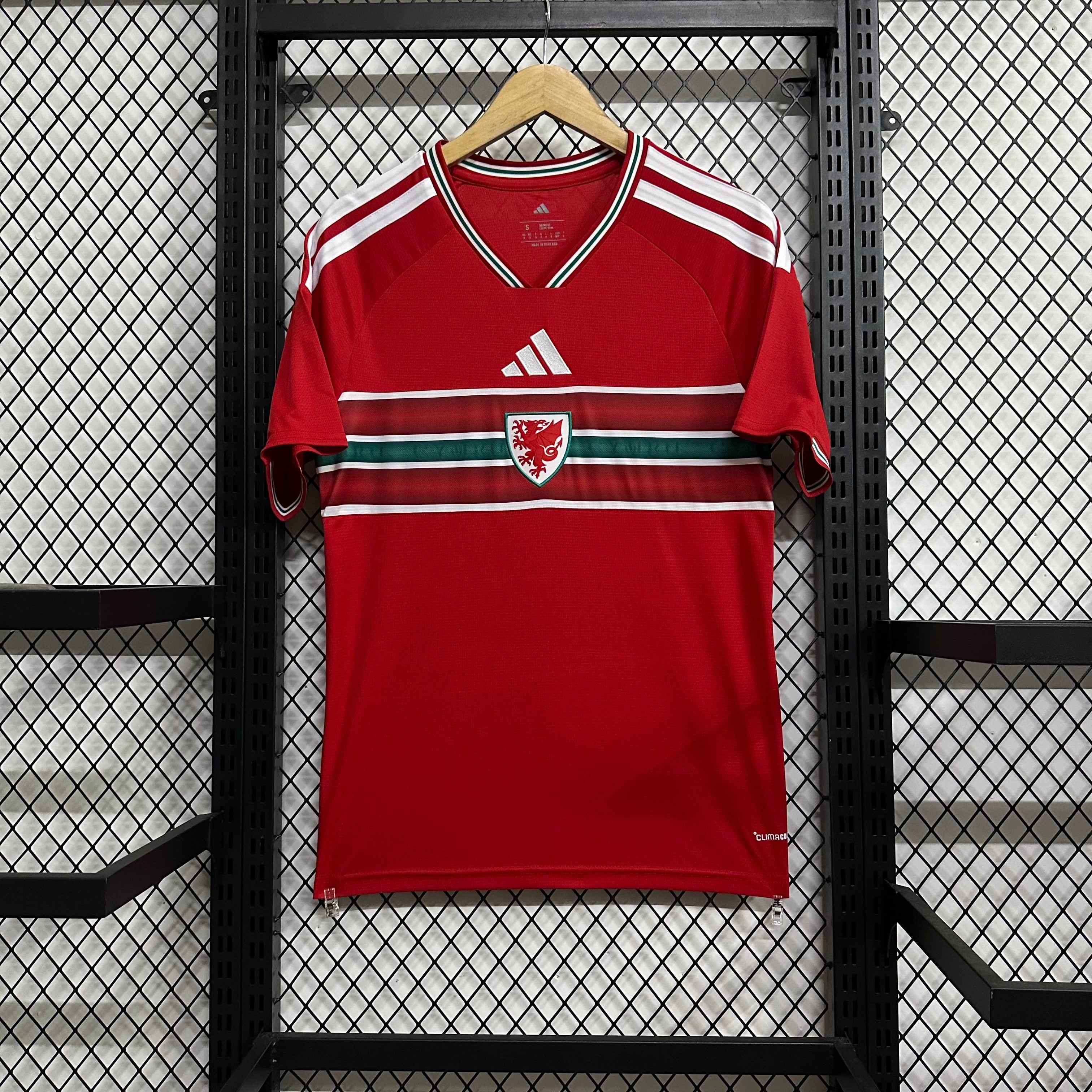 Maillot Pays de Galles CDM 2026 Coupe du Monde rouge Dragon