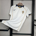 Maillot rétro Portugal extérieur 2004 blanc Euro Portugal