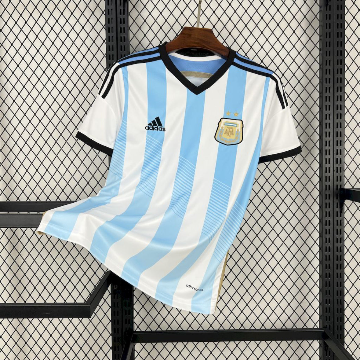 Maillot rétro Argentine domicile 2014/2015 bleu ciel classique