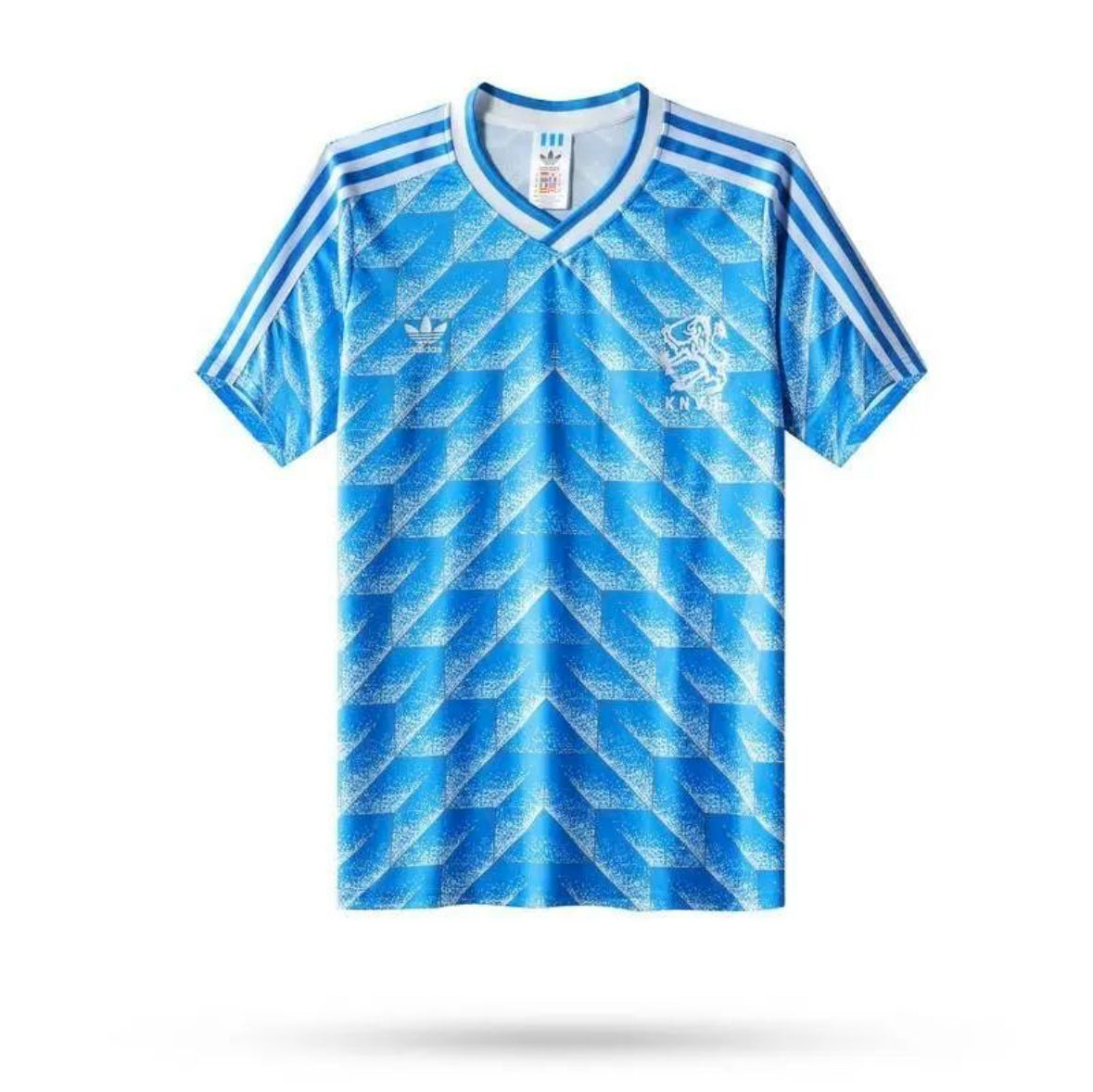 Maillot Pays-Bas Rétro extérieur 1988 blanc champion d'Europe vintage