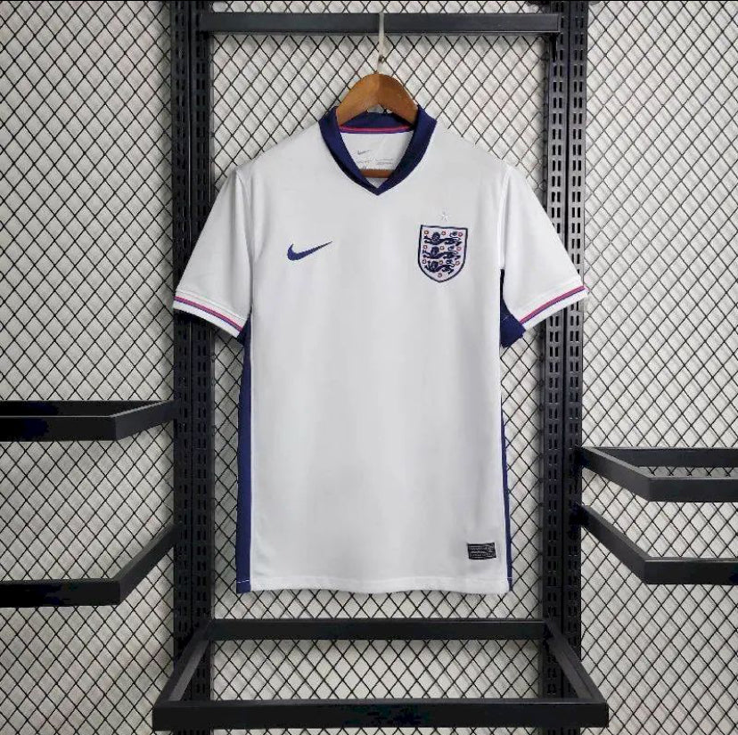 Maillot Angleterre Euro domicile 2024-2025 blanc avec logo Nike Three Lions