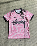 Maillot Stüssy Flamengo collab streetwear édition limitée rouge