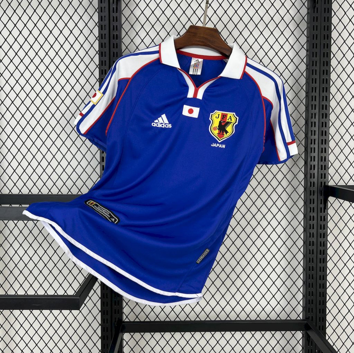 Maillot Japon Rétro domicile 2000 bleu marine avec logo Nike