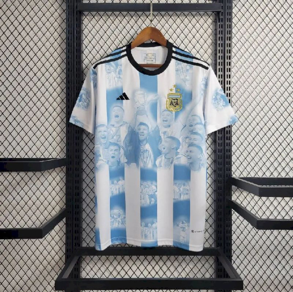 Maillot Argentine Concept CDM 2022 design champion du monde Qatar
