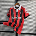 Maillot AC Milan Rétro domicile 2012-2013 rouge et noir classique Adidas