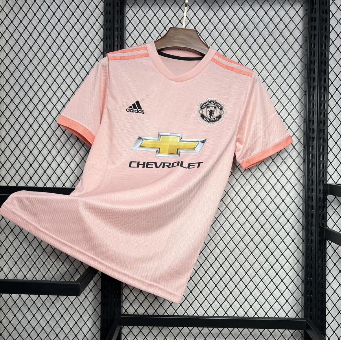 Maillot Manchester United Rétro extérieur 2018-2019 blanc classique Adidas