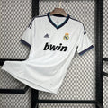 Maillot Real Madrid Rétro domicile 2012-2013 blanc avec logo Adidas