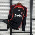 Maillot AC Milan Rétro manches longues Third 2006-2007 noir vintage