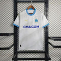 Maillot Olympique de Marseille domicile 2023-2024 blanc avec logo Puma