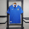 Maillot Italie Rétro Euro 2012 bleu champion d'Europe avec logo Puma