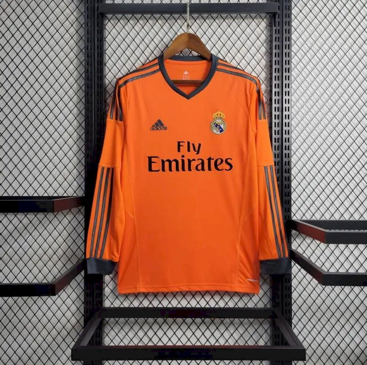 Maillot Real Madrid Rétro manches longues Third 2013-2014 vert