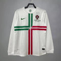 Maillot rétro Portugal Coupe d'Europe 2012 manches longues rouge