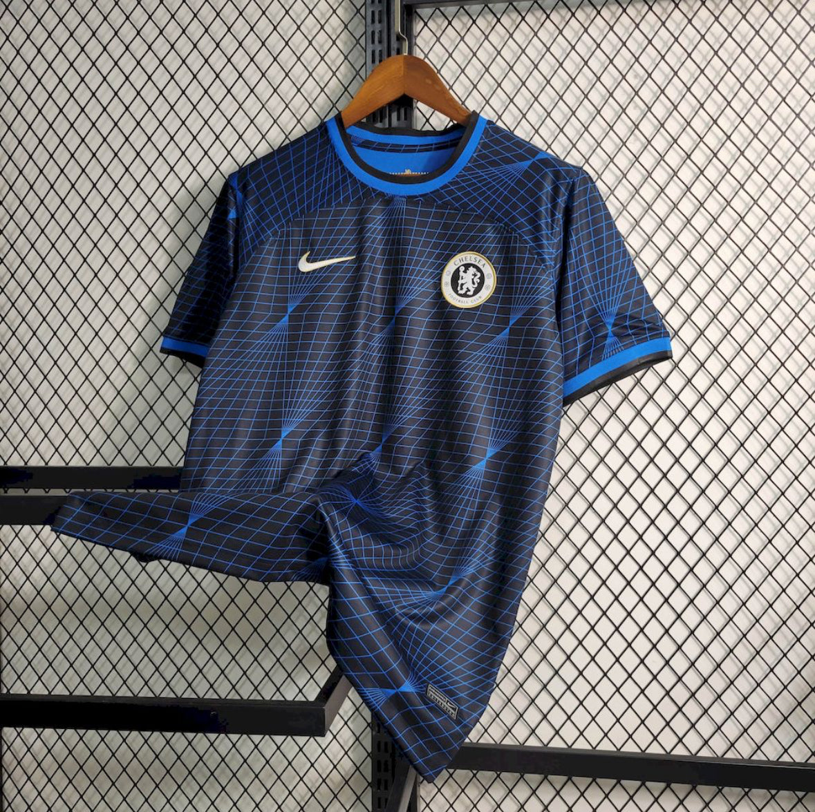 Maillot Chelsea extérieur 2023-2024 blanc avec logo Nike