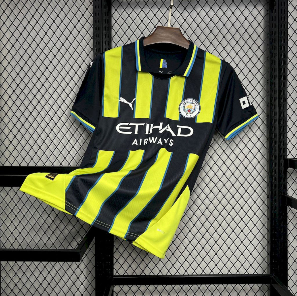 Maillot Manchester City extérieur 2024-2025 blanc avec logo Puma