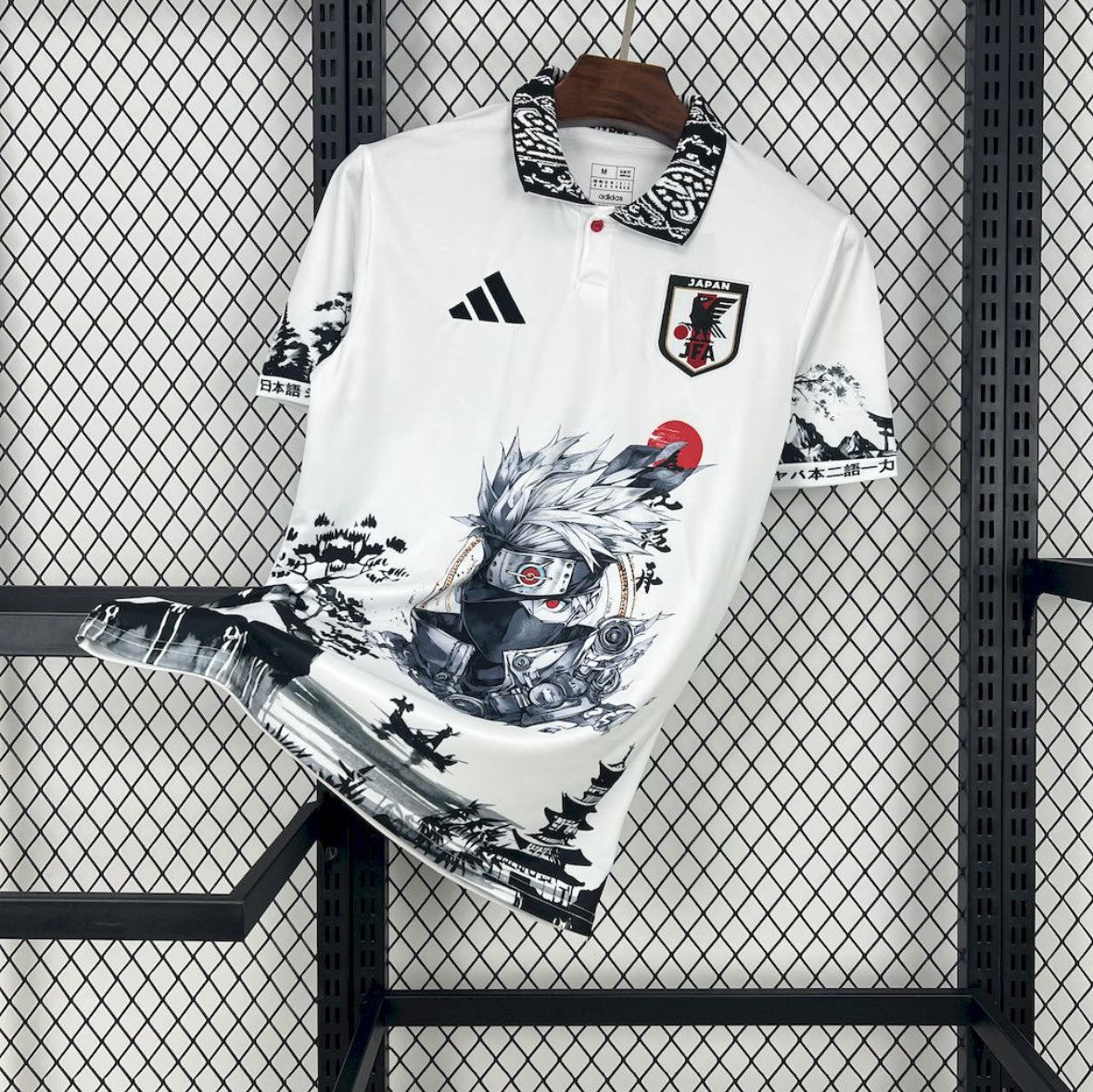Maillot Japon Concept Kakashi 2024-2025 maillot animé Naruto sénsei