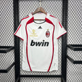 Maillot AC Milan Rétro extérieur 2006-2007 blanc Adidas Champions League