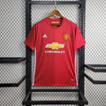 Maillot Manchester United Rétro 2016-2017 rouge avec logo Adidas