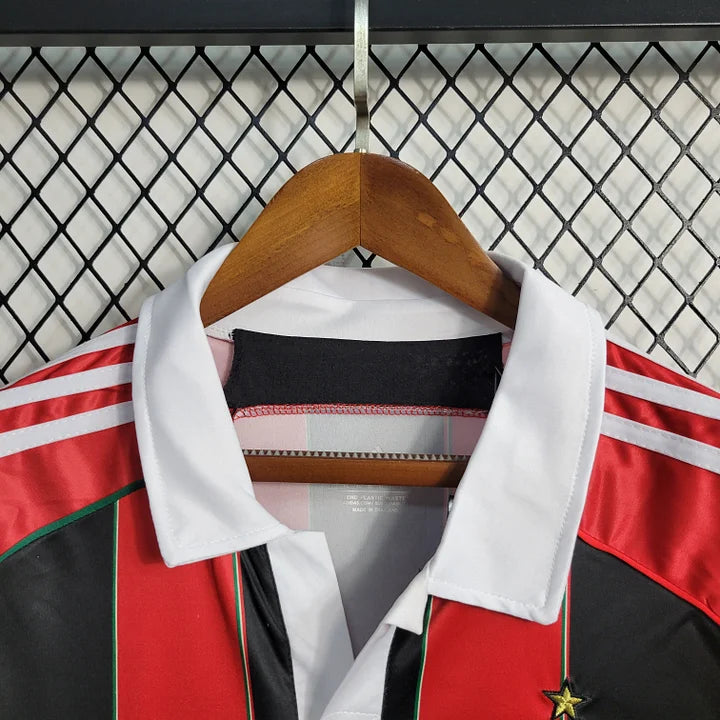 Maillot AC Milan Rétro 2012-2013 - vue proche matière