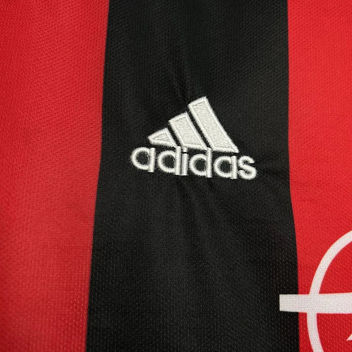 Maillot AC Milan Rétro 2000-2002 - vue de dos
