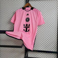 Maillot Inter Miami domicile 2024-2025 blanc et rose avec logo Adidas