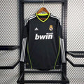 Maillot Real Madrid Rétro manches longues extérieur 2010-2011 blanc
