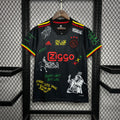 Maillot Ajax Bob Marley Concept 2021-2022 rouge et blanc One Love classique