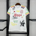 Maillot Ajax Amsterdam Bob Marley Concept 2025-2026 rouge et blanc One Love
