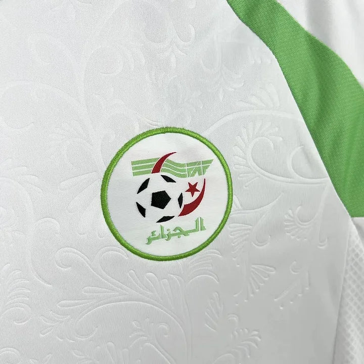 Maillot Algérie domicile 2024-2026 - détail logo et tissu