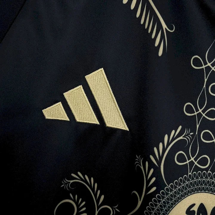 Maillot Algérie noir 2024-2026 - vue de dos