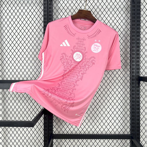 Maillot Algérie Rose 2024-2026 édition spéciale avec écusson FAF