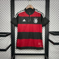 Maillot Allemagne Rétro 2014 blanc Coupe du Monde Brésil champion