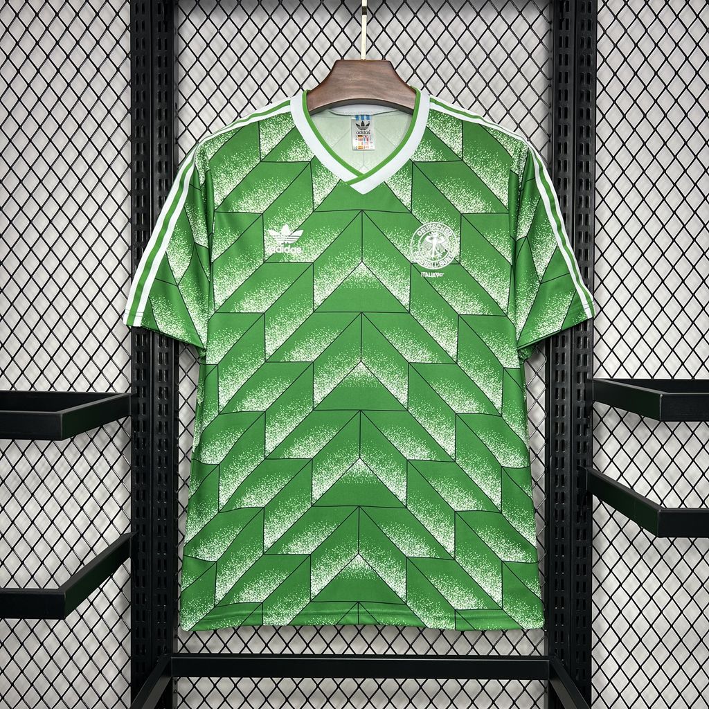 Maillot Allemagne Rétro 1990 blanc Coupe du Monde champion du monde