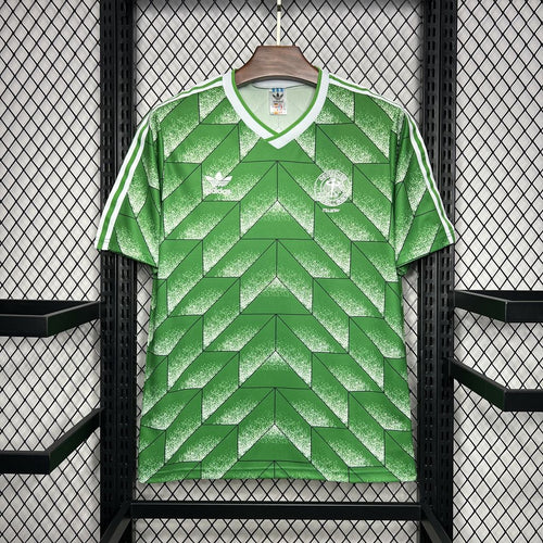 Maillot Allemagne Rétro 1990 blanc Coupe du Monde champion du monde