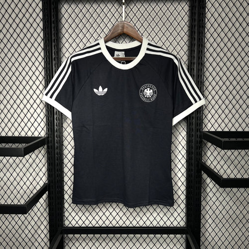 Maillot Allemagne Rétro 2024-2025 blanc classique avec logo DFB