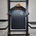 Maillot Angleterre extérieur 2023-2024 bleu marine avec logo Nike et Three Lions