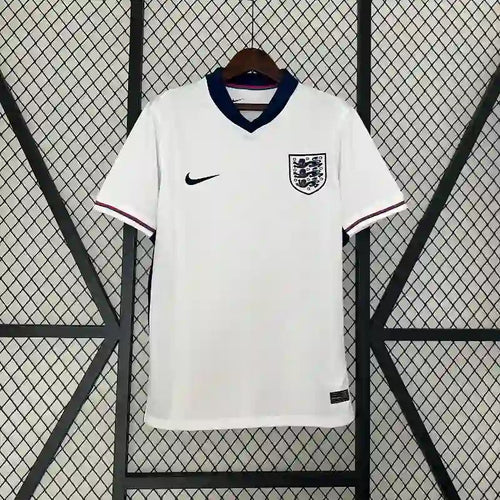 Maillot Angleterre Euro 2024 blanc avec écusson Three Lions et logo Nike
