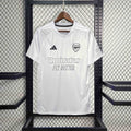 Maillot Arsenal blanc extérieur 2024-2025 avec logo Adidas et canon