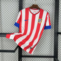 Maillot Atlético Madrid Rétro 2012-2013 rayures rouge et blanc avec logo Nike