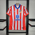 Maillot Atlético Madrid domicile 2024-2025 rouge et blanc avec écusson