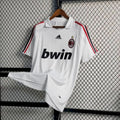 Maillot AC Milan Rétro extérieur 2007-2008 blanc vintage Adidas