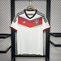 Maillot Allemagne Rétro domicile 2018 blanc avec logo Adidas DFB