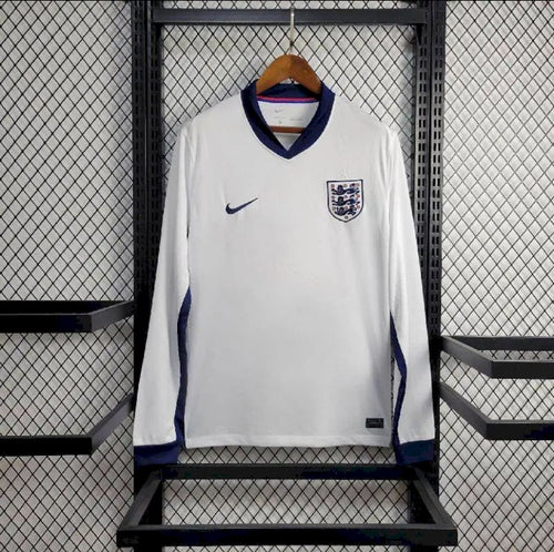 Maillot Angleterre Euro domicile manches longues 2024-2025 blanc Nike