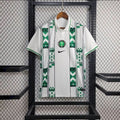 Maillot Nigeria blanc 2024-2025 avec écusson NFF et logo Adidas