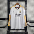 Maillot Real Madrid manches longues domicile 2023-2024 blanc classique