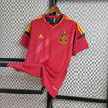 Maillot rétro Espagne domicile 2012 rouge champion d'Europe