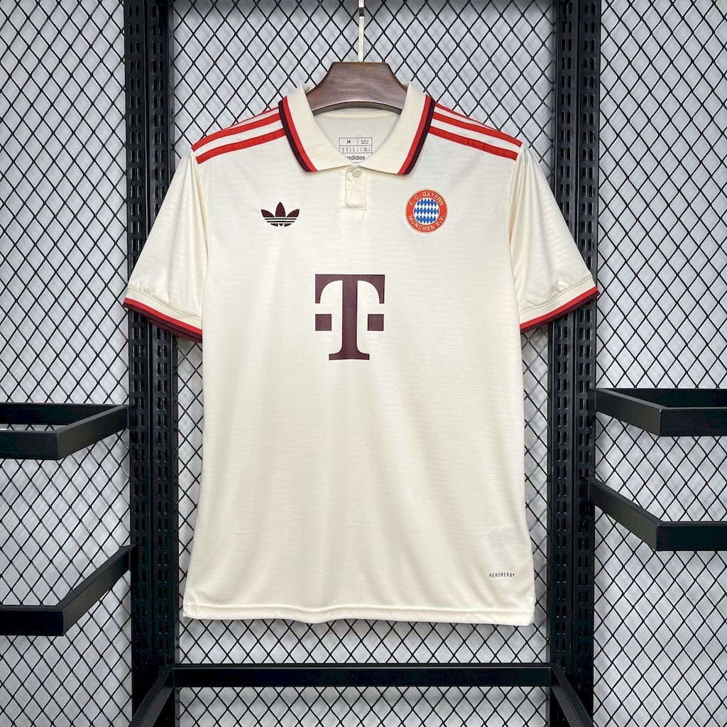 Maillot FC Bayern Munich Third 2024-2025 troisième maillot gris